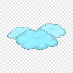 Wall Mural - Clouds icon. Cartoon illustration of clouds vector icon for web design