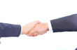 © yurolaitsalbert - closeup of a business handshake men and business women.