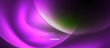 © antishock - Neon glowing circles vector abstract background