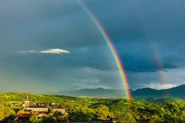  Regenbogen in den Französischen Pyrenäen
