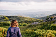 © Alisha - Hiker at Grayson Highlands State Park in Jefferson National Forest in Virginia