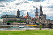 Dresden cityscape and architecture, Germany