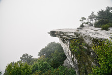 McAfee Knob Along The Appalachian Trail On Catawba Mountain In Virginia