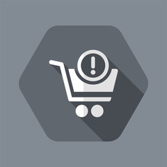 Shopping alert notice icon