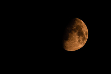 moon in the sky