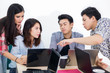 © Creativa Images - Young freelance team discussing in the meeting