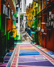 Colourful Alley At Jalan Alor