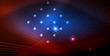 © antishock - Neon glowing wave, magic energy and light motion background