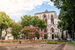 © Keitma - Public Billon park in sixth district of Lyon and view of the redemption church in France