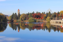 Central Overview Of Spokane In Washington State