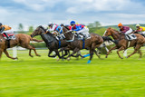 Horse racing outdoor derby