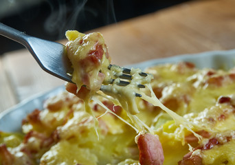 Wall Mural - French  Chicken Tartiflette