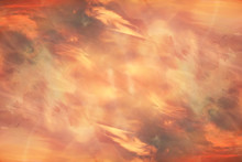 Heavenly Clouds Background / Abstract Beautiful Background Of Bright Clouds In The Sky