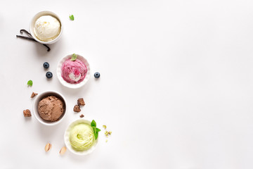 Wall Mural - Ice Cream Assortment