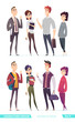 © Vector_Vision - People in  different clothes style