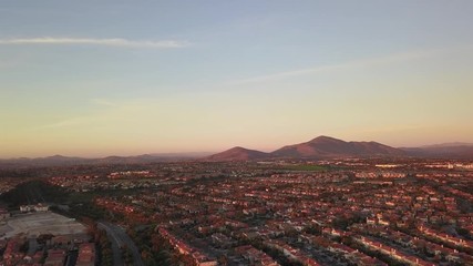 Wall Mural - Southern California Suburbia 