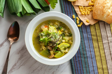 Minestrone Soupe Au Pistou