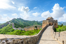 The Great Wall Of China At Jinshanling