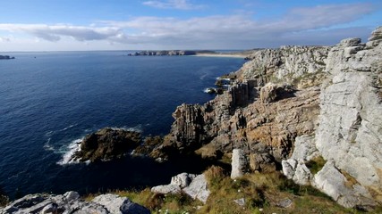 Sticker - Pointe de Pen-Hir in der Bretagne