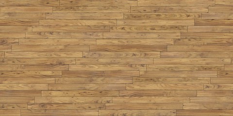 Sticker - Seamless wood parquet texture (linear light brown)