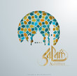 Islamic greetings graphic design