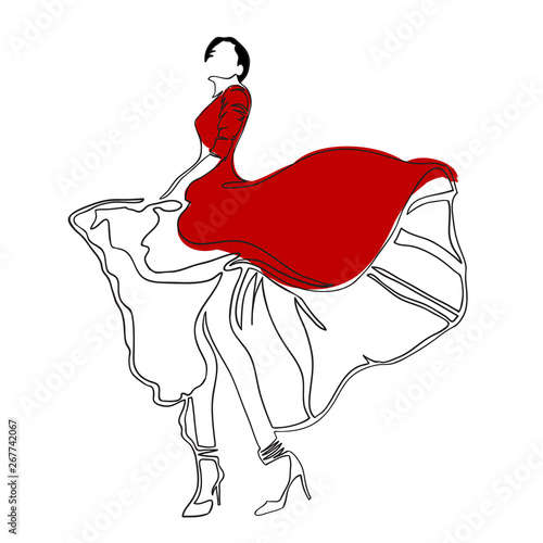 dancing girl dress