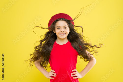 Little Girl Grow Long Hair Teen Fashion Model Discover