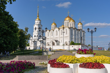 Wall Mural - Assumption Cathedral in Vladimir city - Russia. 