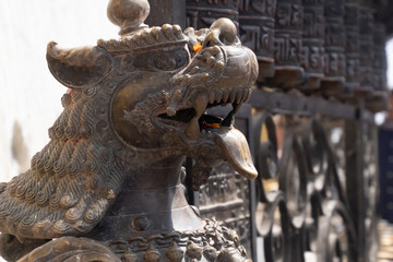 Swayambhunath is an ancient religious architecture atop a hill in the Kathmandu Valley.Swayambhunath is also known as the Monkey Temple