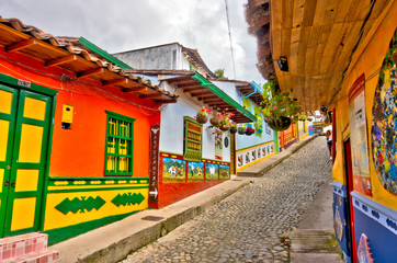 Canvas Print - Guatape, Colombia