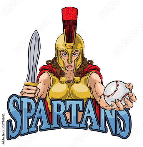 A Spartan or Trojan female ...