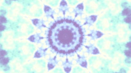 Poster - Spinning abstract magic circle. Esoteric cosmic mandala. Loop footage.