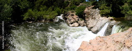 Rainbow Pools In Stanislaus National Forest West Of Yosemite