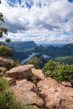 The Stunning Blyde River Canyon (also Known As The Motlatse Canyon), On The Panorama Route, Mpumalanga, South Africa. 
