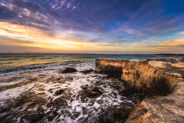 atardecer playa puesta de sol sunset