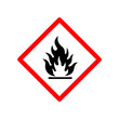flamable sign icon