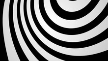 A Seamless Looping Black And White Pinwheel Background