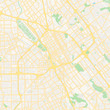 © Knut Hebstreit - Empty vector map of San Jose, California, USA