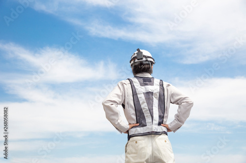 施工管理の男性後姿 青空背景 Buy This Stock Photo And Explore Similar Images At Adobe Stock Adobe Stock 施工管理の男性後姿 青空背景 Buy This Stock Photo And Explore Similar Images At Adobe Stock Adobe Stock
