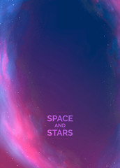 Poster - Outer space background