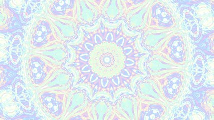 Poster - Moving random abstract texture. Moving holographic colors background. Looping animated footage.