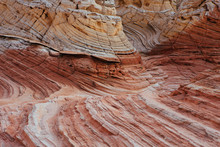 Detail Of Navajo Sandstone Rock Formation, White Pocket