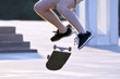 © photosaint - jump to bowl a guy on a skateboard
