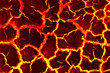 © ekkaluck - The surface of the lava, The red crack stage for background