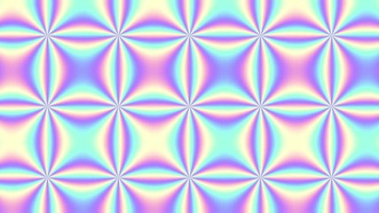 Poster - Moving abstract holographic colors surface. Looping footage.