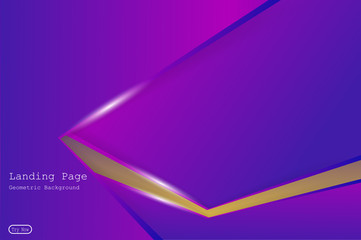 Colorful geometric background with gradient motion shapes composition. Eps10