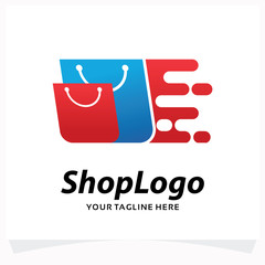 Poster - Shop Logo Template Design Template