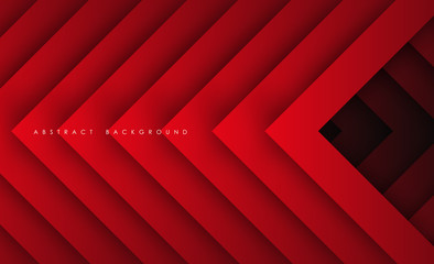 Wall Mural - abstract modern red triangle digital - vector background.