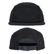 Blank plain snapback 5 panel isolated on white background. ready for your mock up design or presentation your project. 
