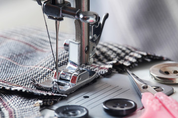 A presser foot of a sewing machine	